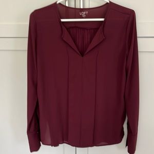 🎁LOFTMulti-media blouse